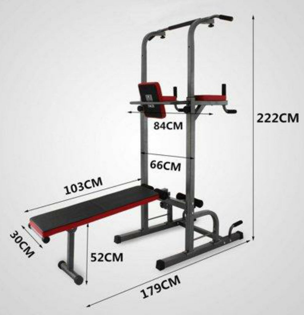 Bench Press Power Tower Push Up Bench Press Marcy Multi-functional