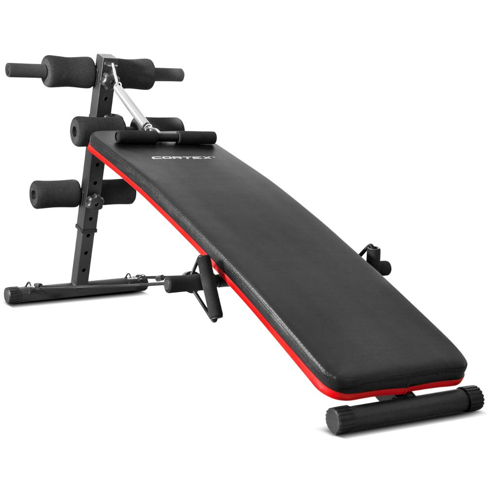 Tummy Trimmer Sit-Up Bench with Rope & Spring – Nassau Sports