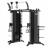 Multi-functional Smith Machine + Cable Crossover with Steel Iron Weight Stack (NS-AT01)