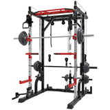 Multi-functional Smith Machine + Cable Crossover (Squat Rack)
