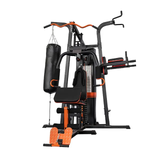 Pro Three Station Multi-Gym with Punching Bag
