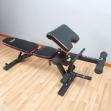 Commercial Utility Adjustable Bench with Leg Extension