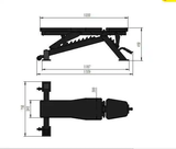 Commercial Adjustable A013 Exercise Bench