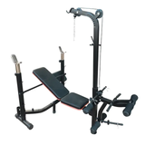 Commercial Bench Press with 50kg Barbell (with Curl Pad)