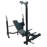 Commercial Bench Press with 50kg Barbell (with Curl Pad)