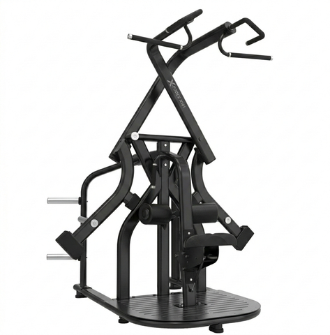 Commercial X Lat Pull Machine (Plate Loaded)
