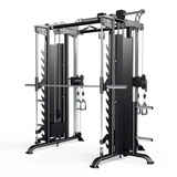 Commercial Multi-functional Smith Machine + Cable Crossover with Steel Iron Weight Stack (NS-AT01)