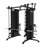 Multi-functional Smith Machine + Cable Crossover with Steel Iron Weight Stack (NS-AT01)