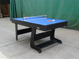 2 In 1 Combo Pool Table & Tennis Table Lite (6 Foot) (Foldable)