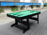 2 In 1 Combo Pool Table & Tennis Table Lite (6 Foot) (Foldable)