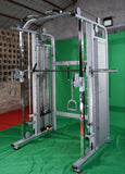 Multi-functional Smith Machine + Cable Crossover with Steel Iron Weight Stack