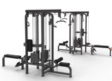 Commercial Heavy Duty 8 Station Multi-Jungle Gym