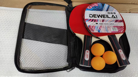 Pack of Table Tennis Bats & Balls