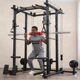 Commercial Multi-Functional Power Rack (Squat Rack) with Cable & Low Row (NS-X1)
