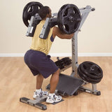 Semi-Commercial Calf Raise Leverage Machine