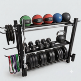 Commercial Multi-function Dumbbell Rack (3 Steps)