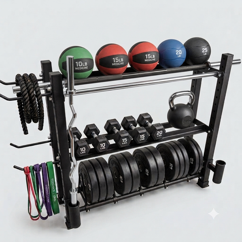Commercial Multi-function Dumbbell Rack (3 Steps)