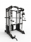 Multi-functional Smith Machine + Cable Crossover with 210kg Weight Stack (Squat Rack) NS-J006B