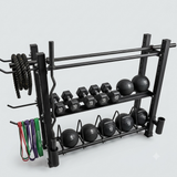 Commercial Multi-function Dumbbell Rack (3 Steps)