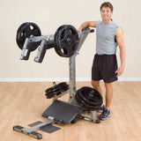 Semi-Commercial Calf Raise Leverage Machine