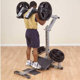 Semi-Commercial Calf Raise Leverage Machine