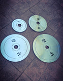 Olympic Chrome Steel Weight Plates