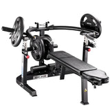 Semi-Commercial Foldable Iso Lateral Horizontal Bench Press/Chest Press (Plate Load)