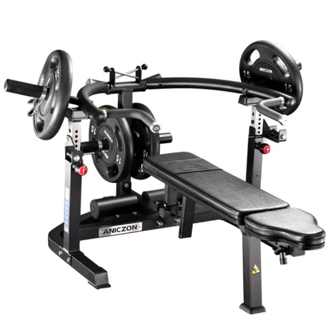 Semi-Commercial Foldable Iso Lateral Horizontal Bench Press/Chest Press (Plate Load)