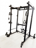 Commercial Multi-Functional Power Rack (Squat Rack) with Cable & Low Row (NS-X1)