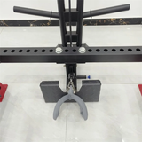 Commercial Rogue-replica Heavy-Duty Power Rack + Lat Pulldown NS-J1322