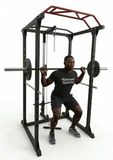 Power Rack (Squat Rack) with Lat Pull Down & Low Row