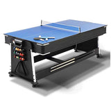 4 In 1 Combo Pool Table, Tennis Table, Air Hockey, Dining Table (7 Foot)