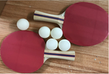 Pack of Table Tennis Bats & Balls