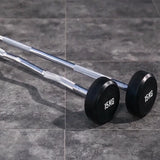 Fixed Olympic Rubber Barbell
