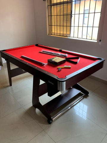 Snooker Pool Table (6 Foot) (Foldable)