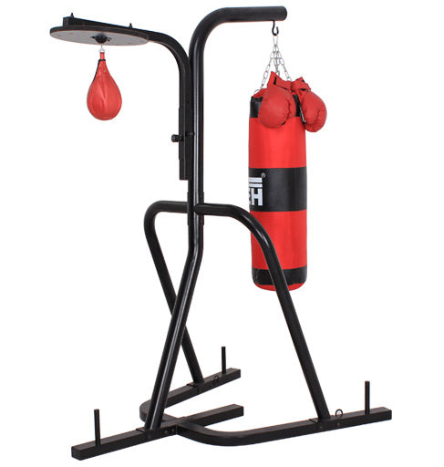 Dual punching bag stand deals